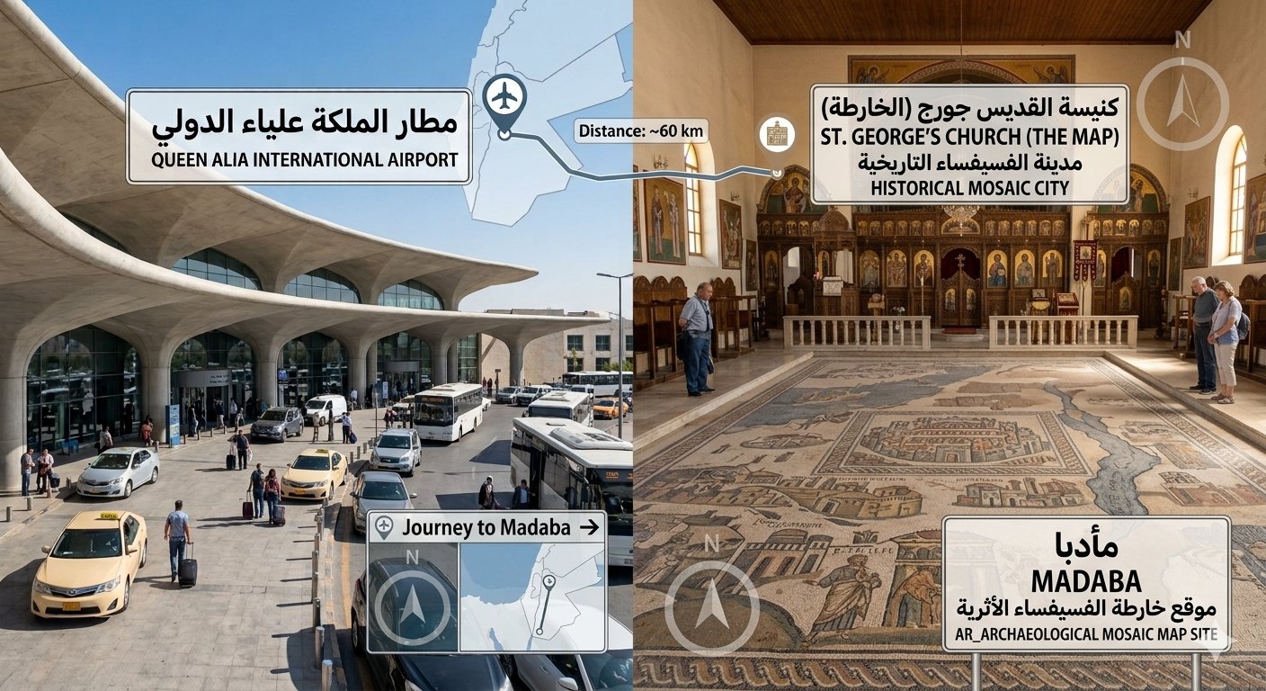 Queen Alia Airport - Madaba