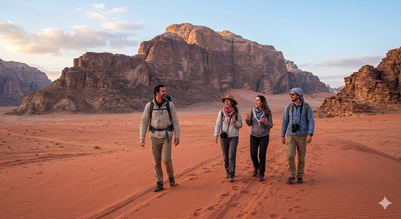 Wadi Rum: Jeep Tour with Overnight Stay and Meals