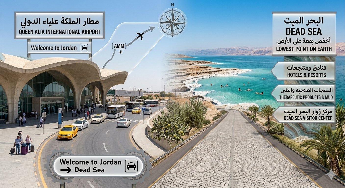 Queen Alia Airport - Dead Sea